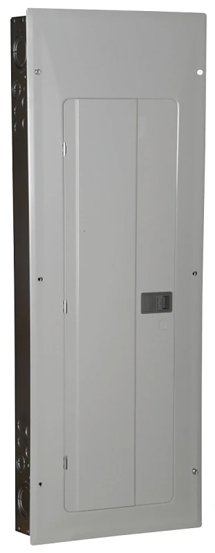 Indoor Load Center with 200 Amp Main Breaker Installed for Electrical Panel