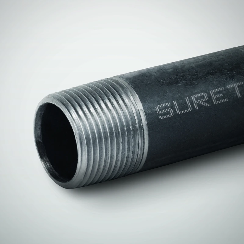 3/4 In. X 10 Ft. Carbon Steel Threaded Black Pipe