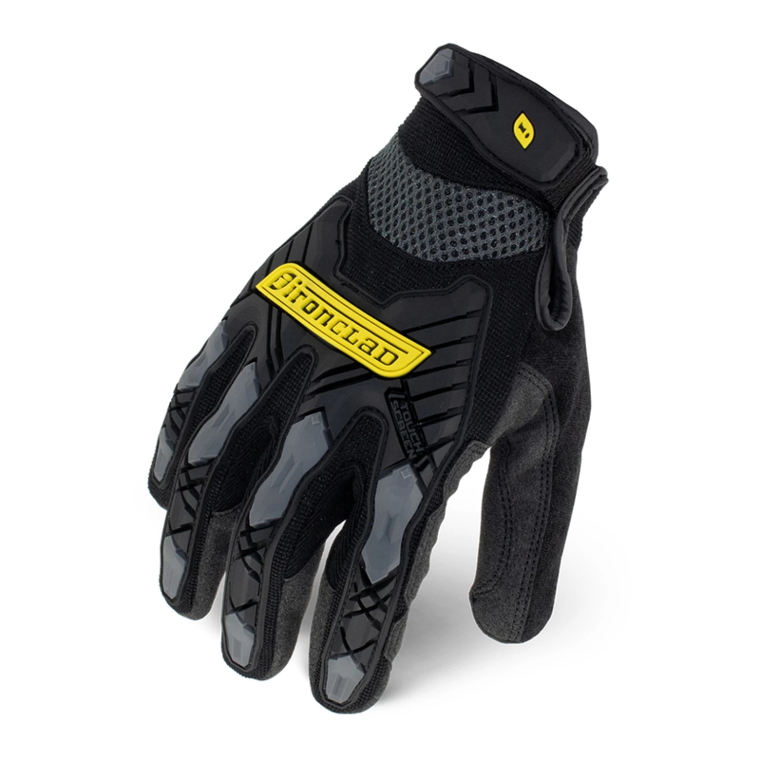 Command Impact Gloves Black/gray Medium With Touchscreen Compatibility