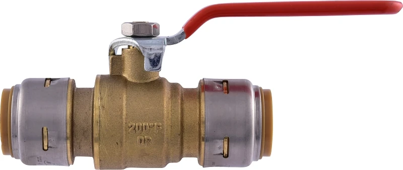 3/4 In. Lead-free Brass Push-fit Ball Valve Ur22185a