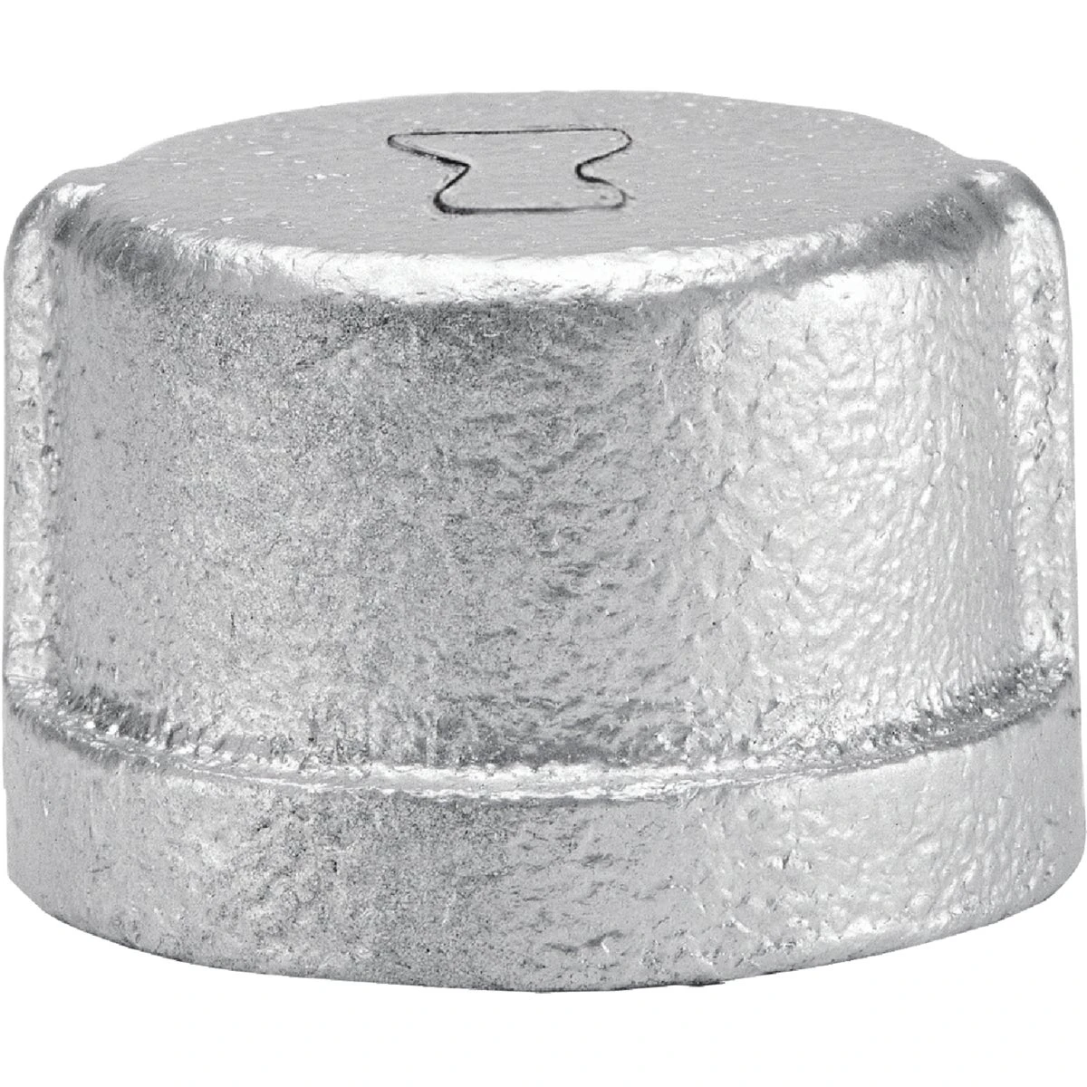 1-1/2 In. Malleable Iron Galvanized Cap - Fip Connection