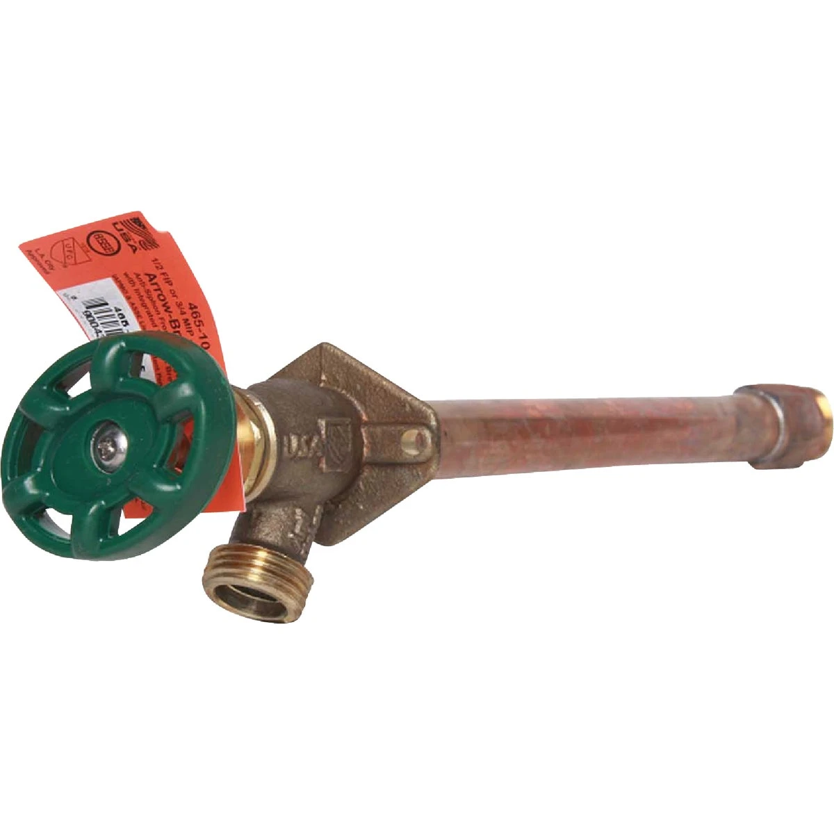 1/2 In. X 1/2 In. Mip X 3/4 In. Ht X 6 In. Anti-siphon Frost Free Wall Hydrant