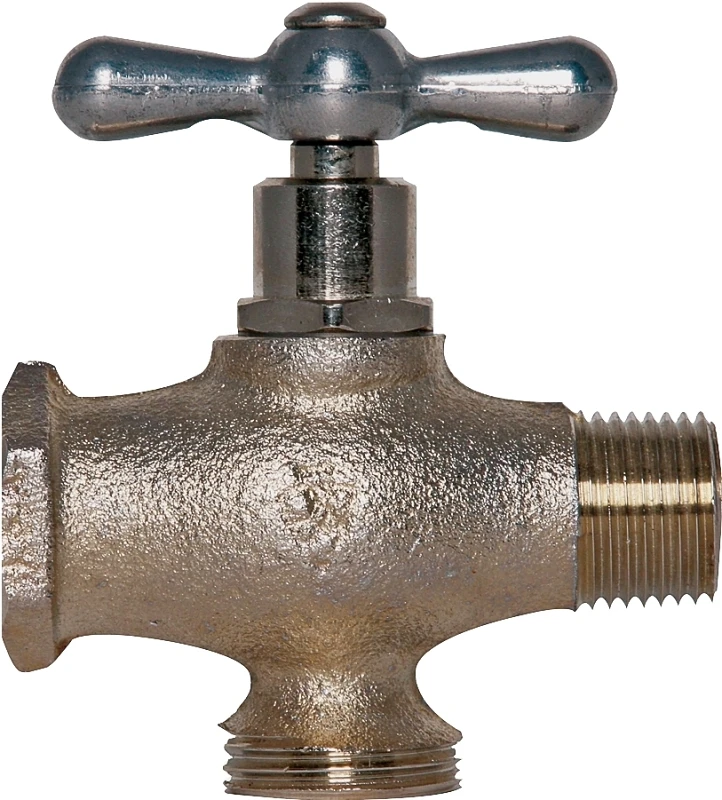 1/2 In. Fip X 1/2 In. Mip Washing Machine Valve With 3/4 In. Hose Connection