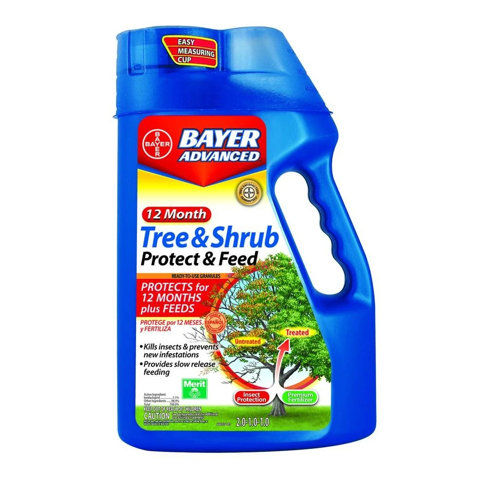 Tree and Shrub Protect and Feed Granules, 4 Pounds
