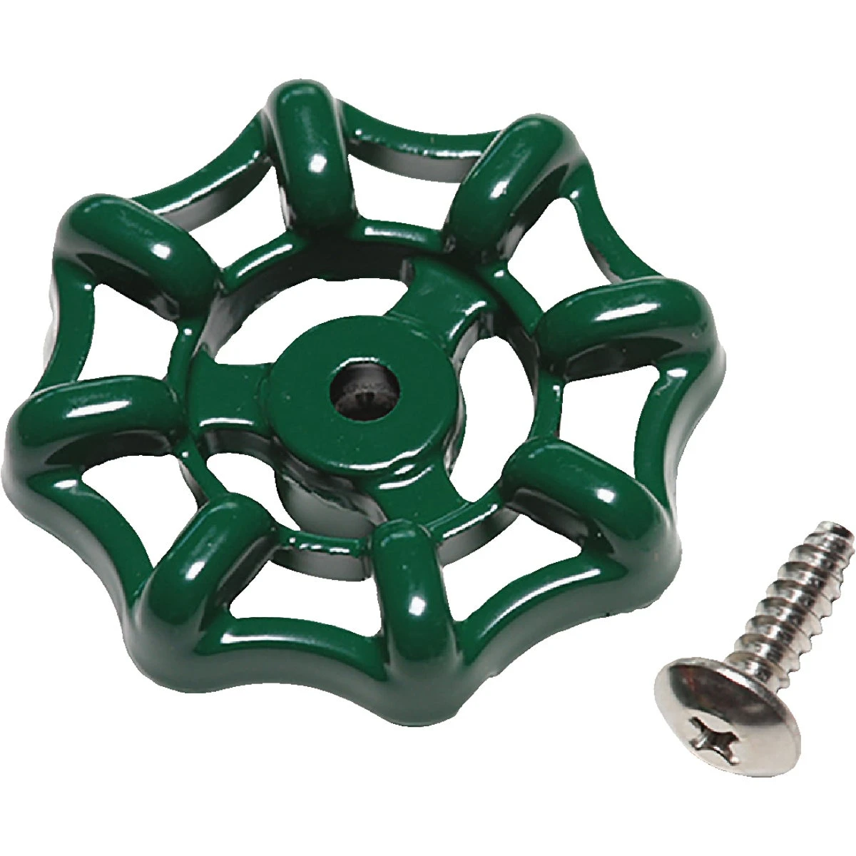 Green Hose Bibb and Hydrant Replacement Handle for Outdoor Water Faucets