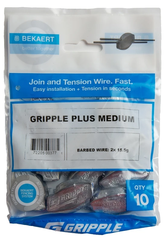 Gripple Barbed Wire Joiners, 12.5 Gauge, 10-Pk.