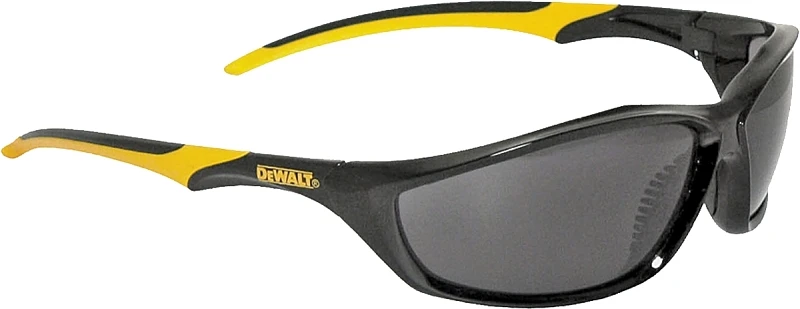 Router Anti-fog Safety Glasses With Smoke Lens And Black/yellow Frame