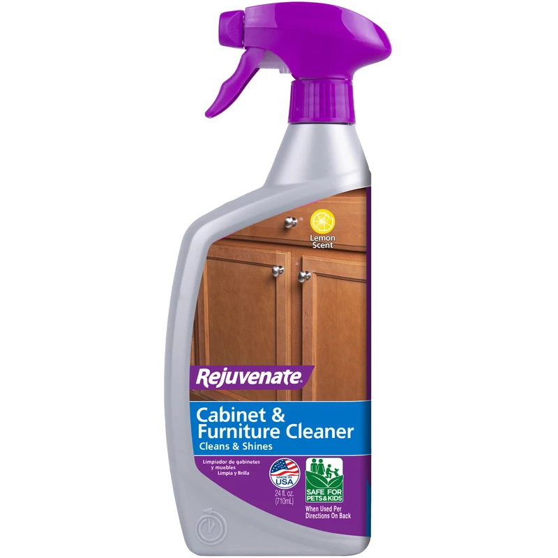 24 Oz. Lemon Scent Cabinet & Furniture Cleaner - Trigger Spray