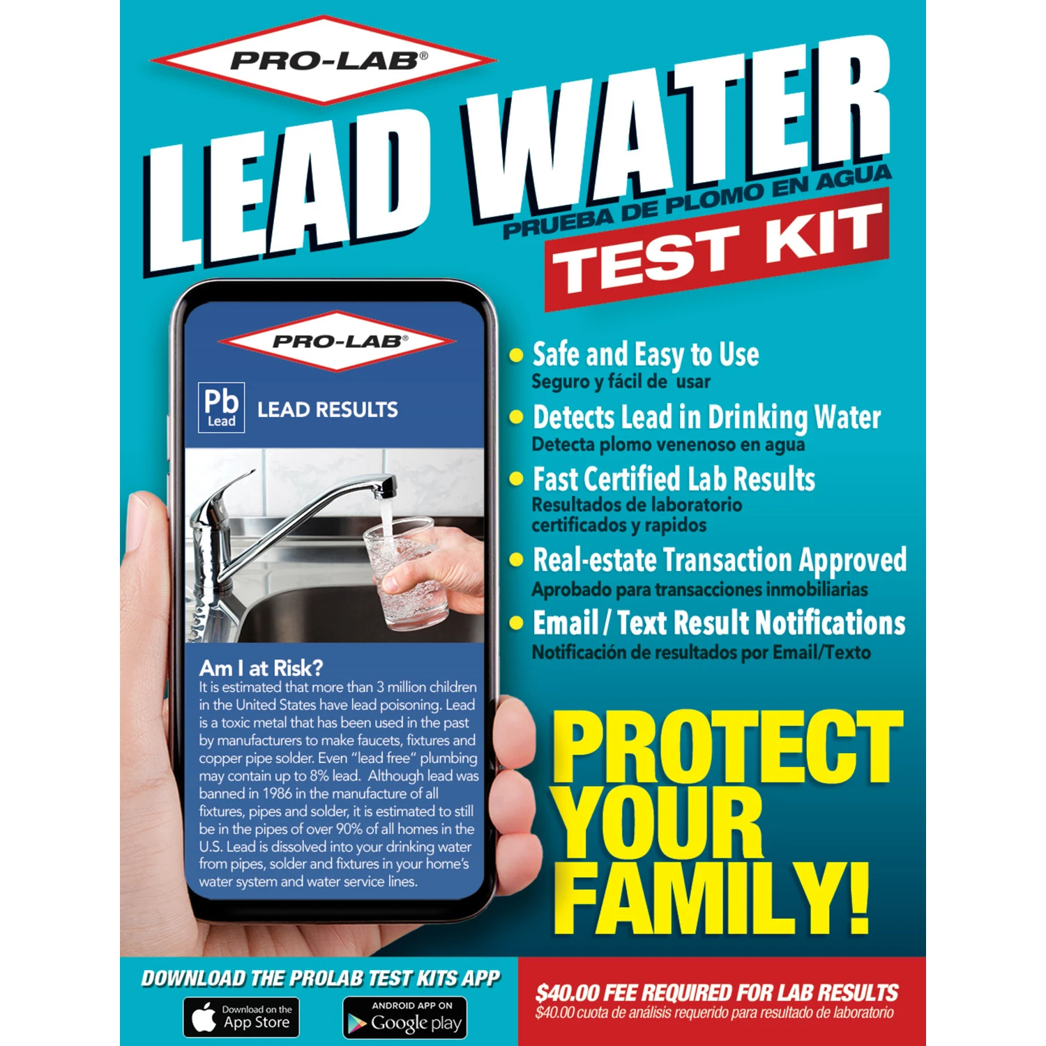 Lead In Water Test Kit Lw107 - Accurate Diy Testing For Lead Contamination