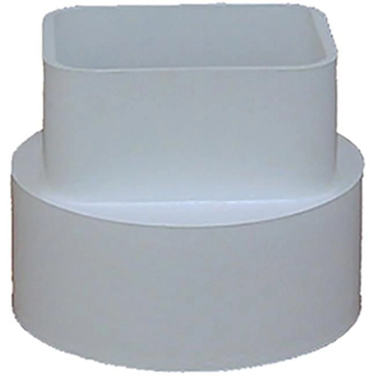PVC Pipe Sewer To Downspout Adapter, 4 In.