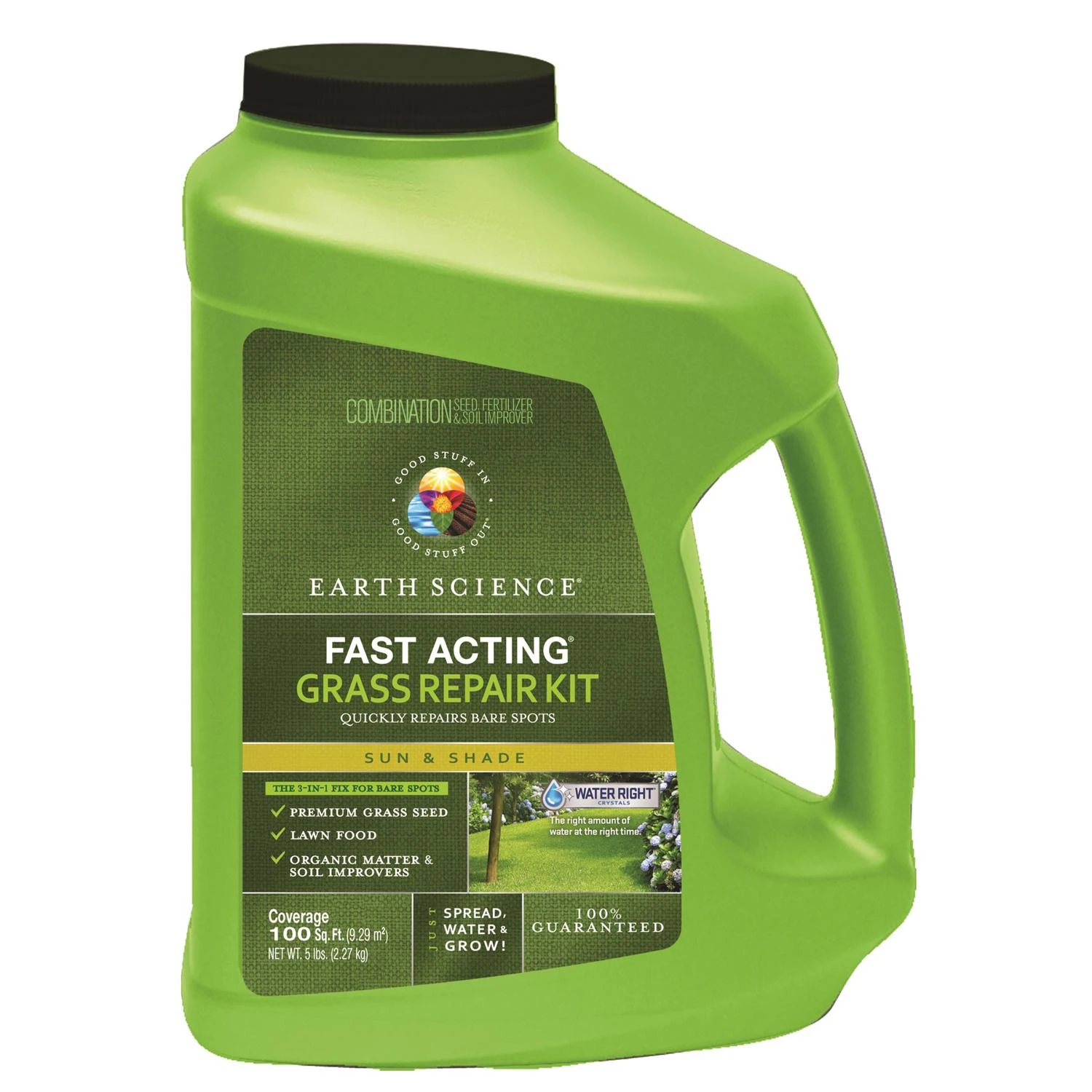 5 Lb. Northern Sun & Shade Grass Repair Kit - 100 Sq. Ft. Coverage