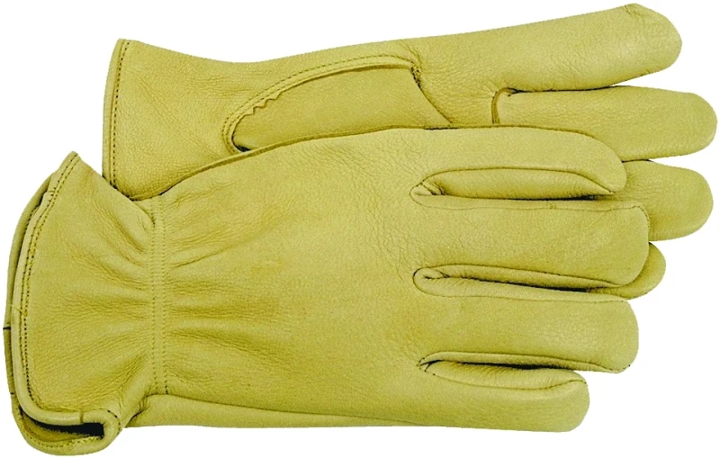 Men's Xl Premium Deerskin Leather Driver Gloves - Model B84081-xl