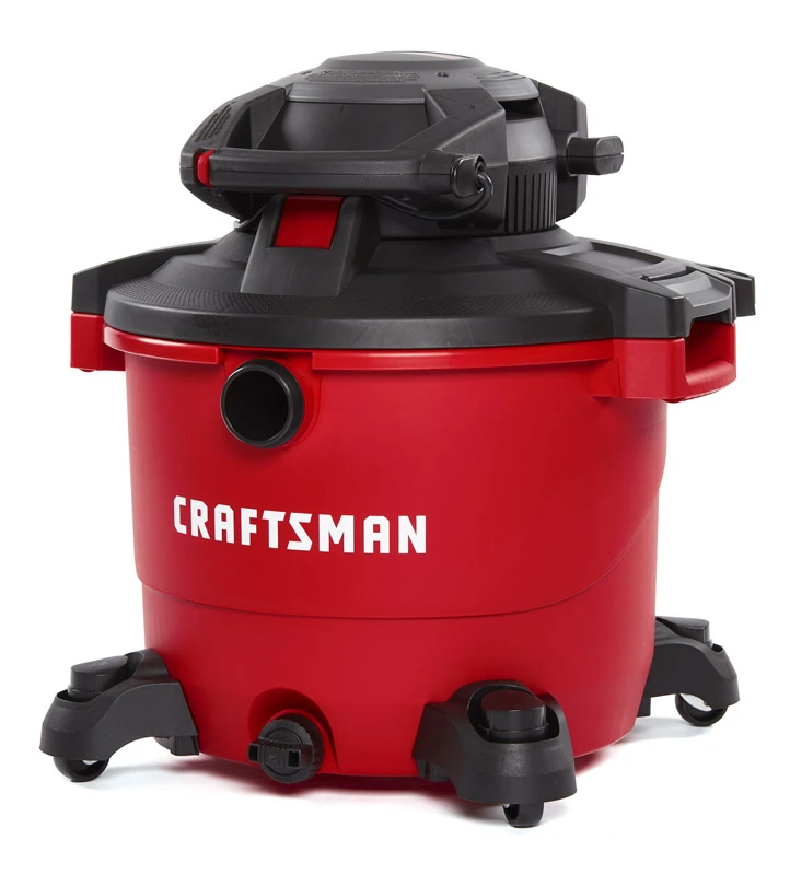 16 Gallon Corded Wet/dry Vacuum With Blower 12 Amps 120 Volts 6.5 Hp