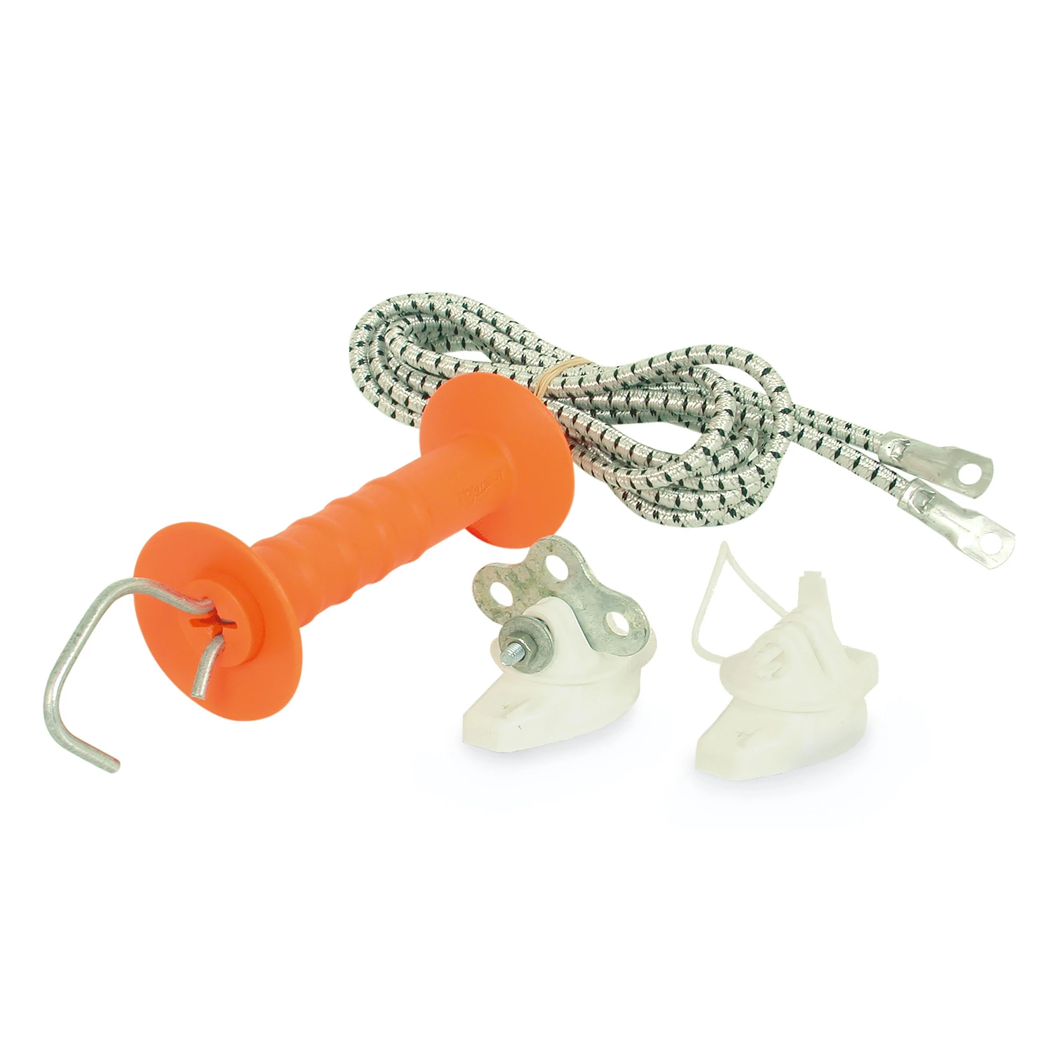 Electric Bungee Gate Kit - Orange/white, Model G640504