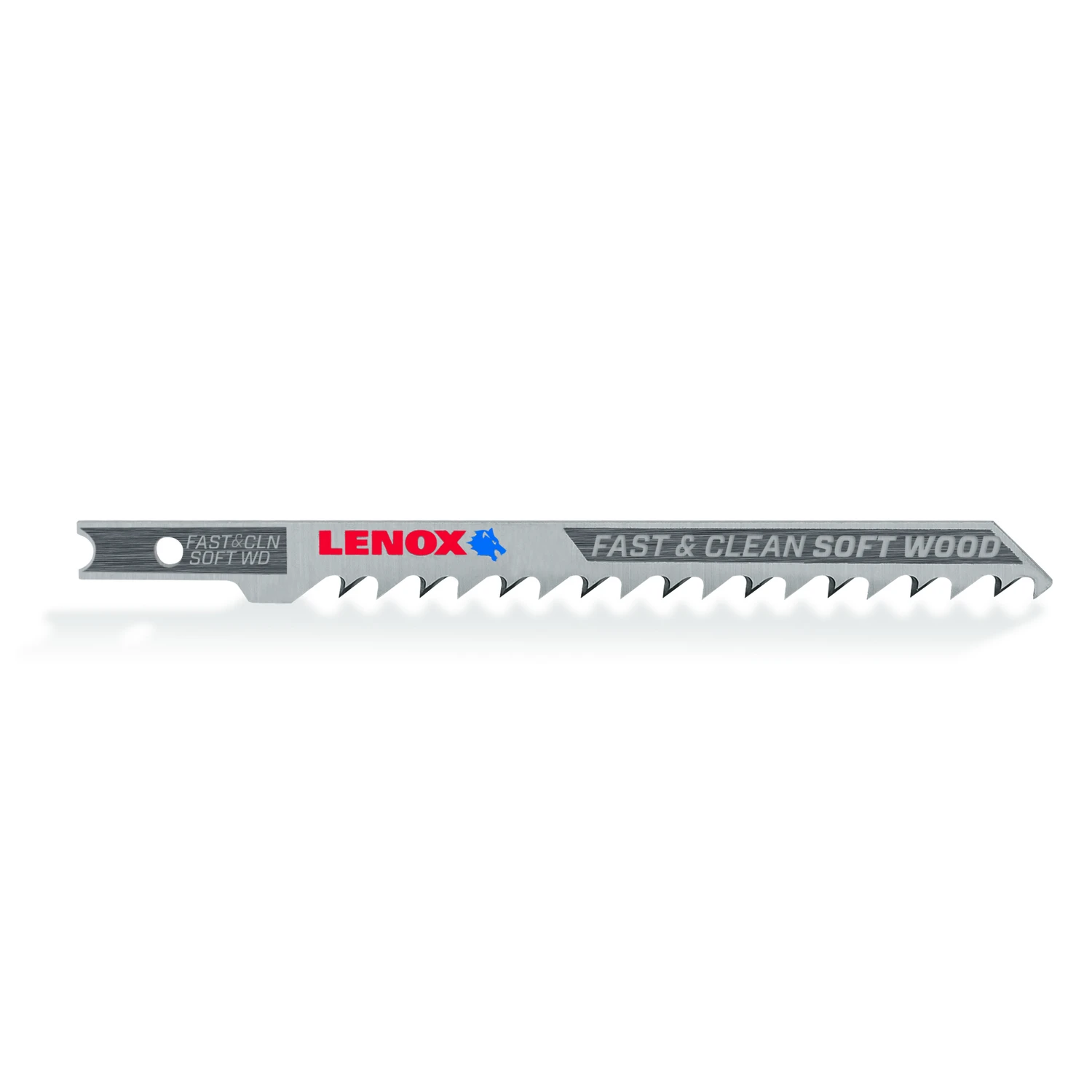 Lenox 4 in. 31 Metal U-Shank Clean Soft Wood Jig Saw Blade 6 TPI 3 PK