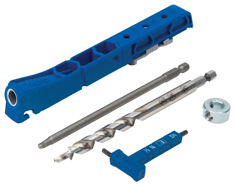 Jig 320 Pocket Hole Guide With 2 Drill Guides And Carrying Case