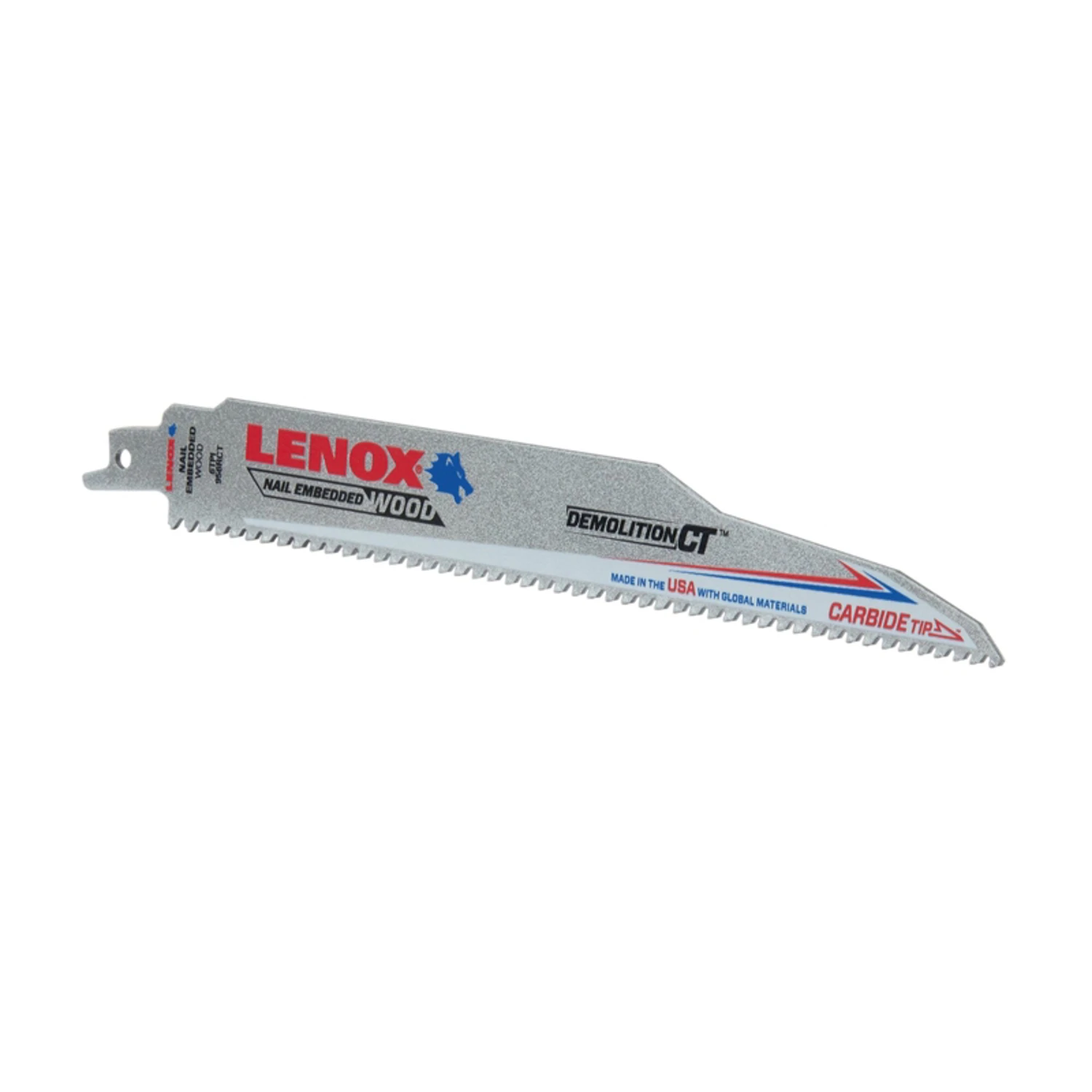 Demolition Ct 9 In. 6 Tpi Carbide Tipped Reciprocating Saw Blade