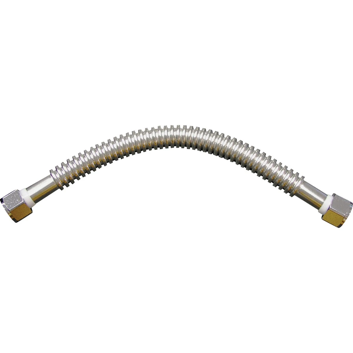 3/4 In. Fpt X 3/4 In. Fpt X 24 In. L Stainless Steel Water Heater Connector