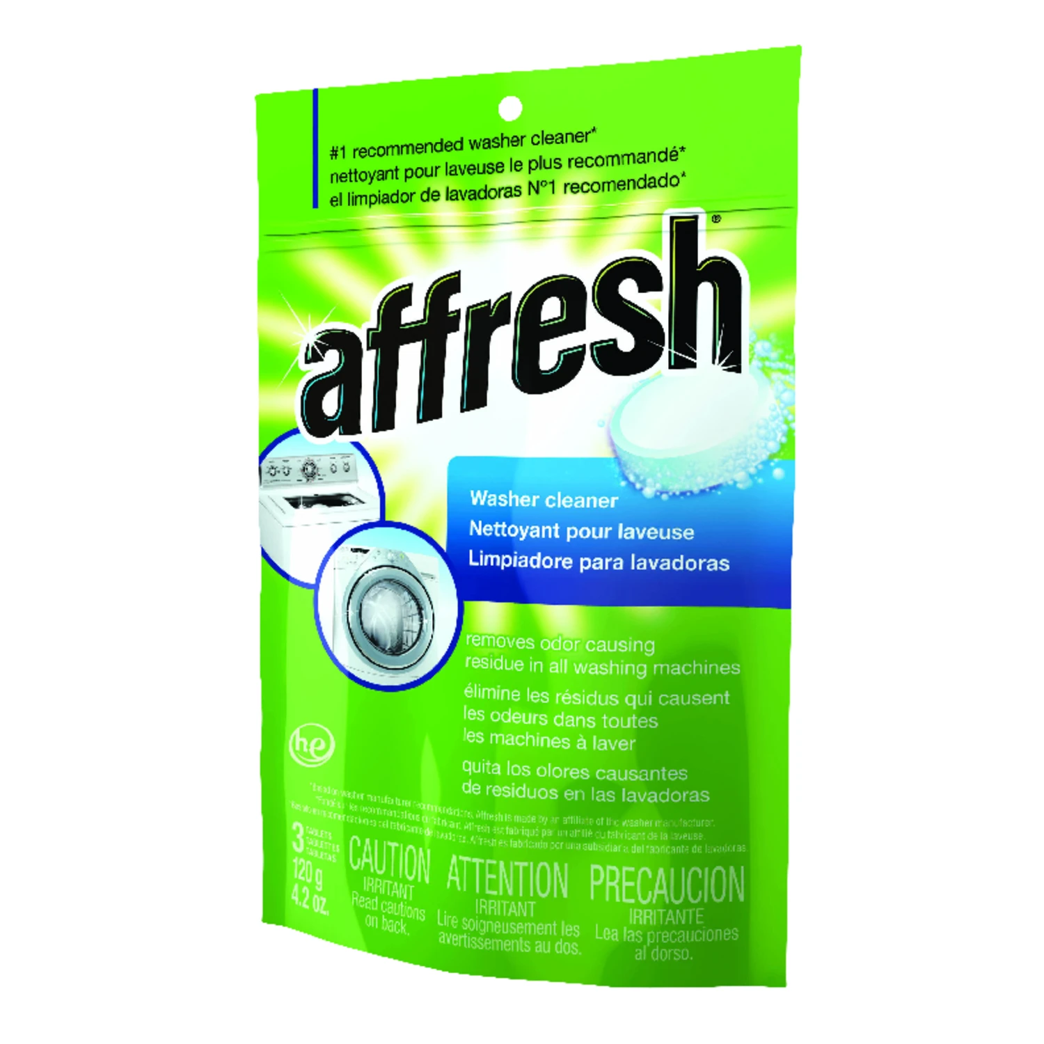 HE Washer Cleaner, 3-Pk.