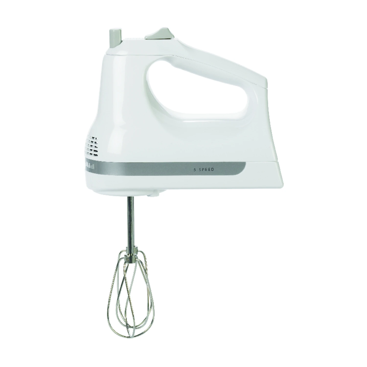 Ultra Power 5-speed White Hand Mixer With Turbo Beaters And Ejector Button