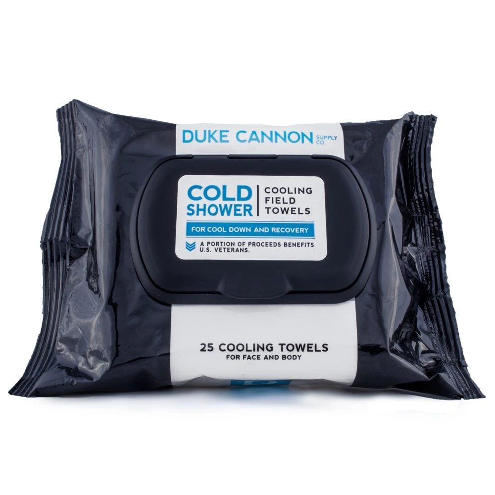 Cold Shower Cooling Field Towels - 25 Count Multi-use Wipes