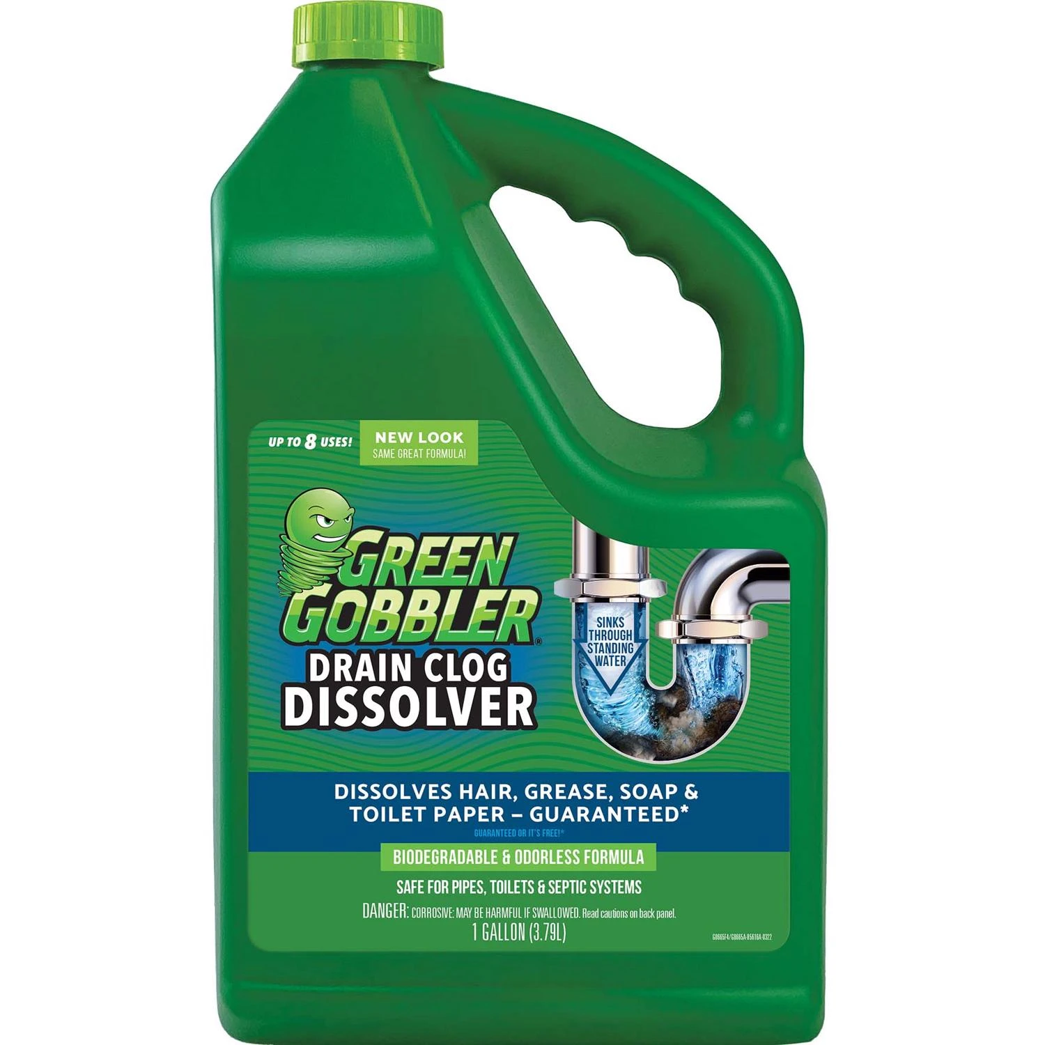 Liquid Drain Clog Remover 1 Gallon - Powerful Clog Dissolver