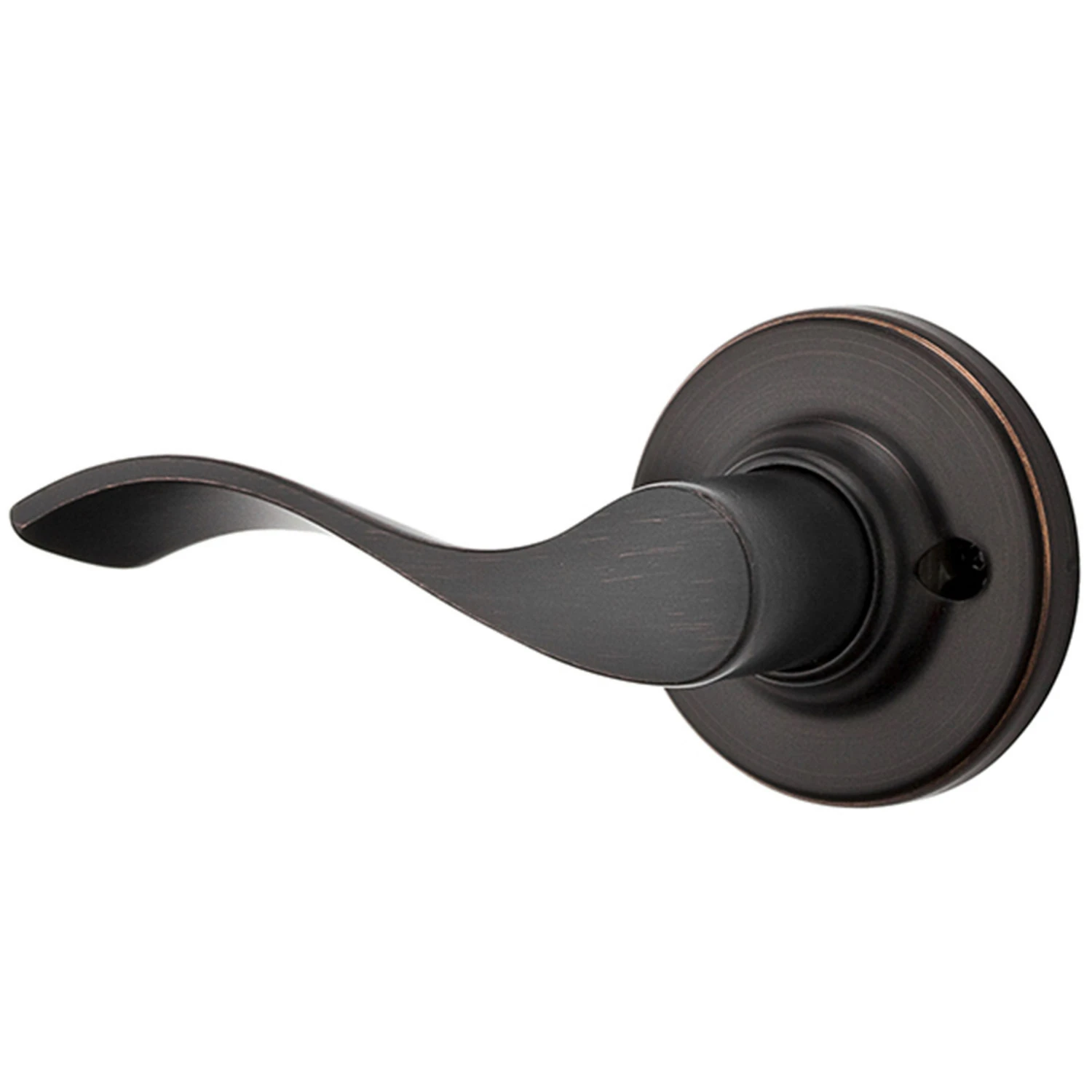 Kwikset Balboa Venetian Bronze Dummy Lever Left Handed Kwikset Balboa Venetian Bronze Dummy Lever Left Handed