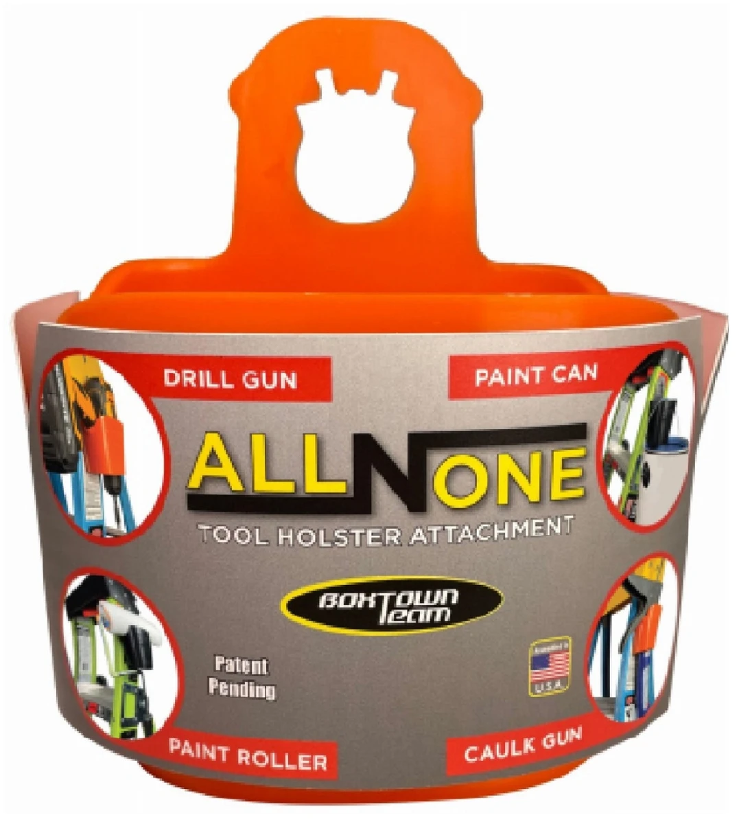 All-N-One Ladder Tool Holster for Hands-Free Tool Storage and Easy Access