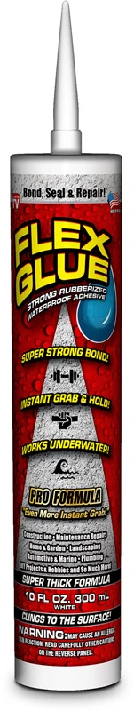 10 Oz. White Multi-purpose Waterproof Adhesive Pro Formula