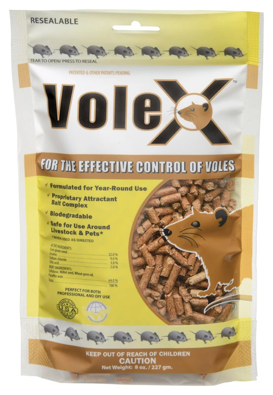 VoleX Non-Toxic Bait Pellets For Voles 8 oz 1 pk