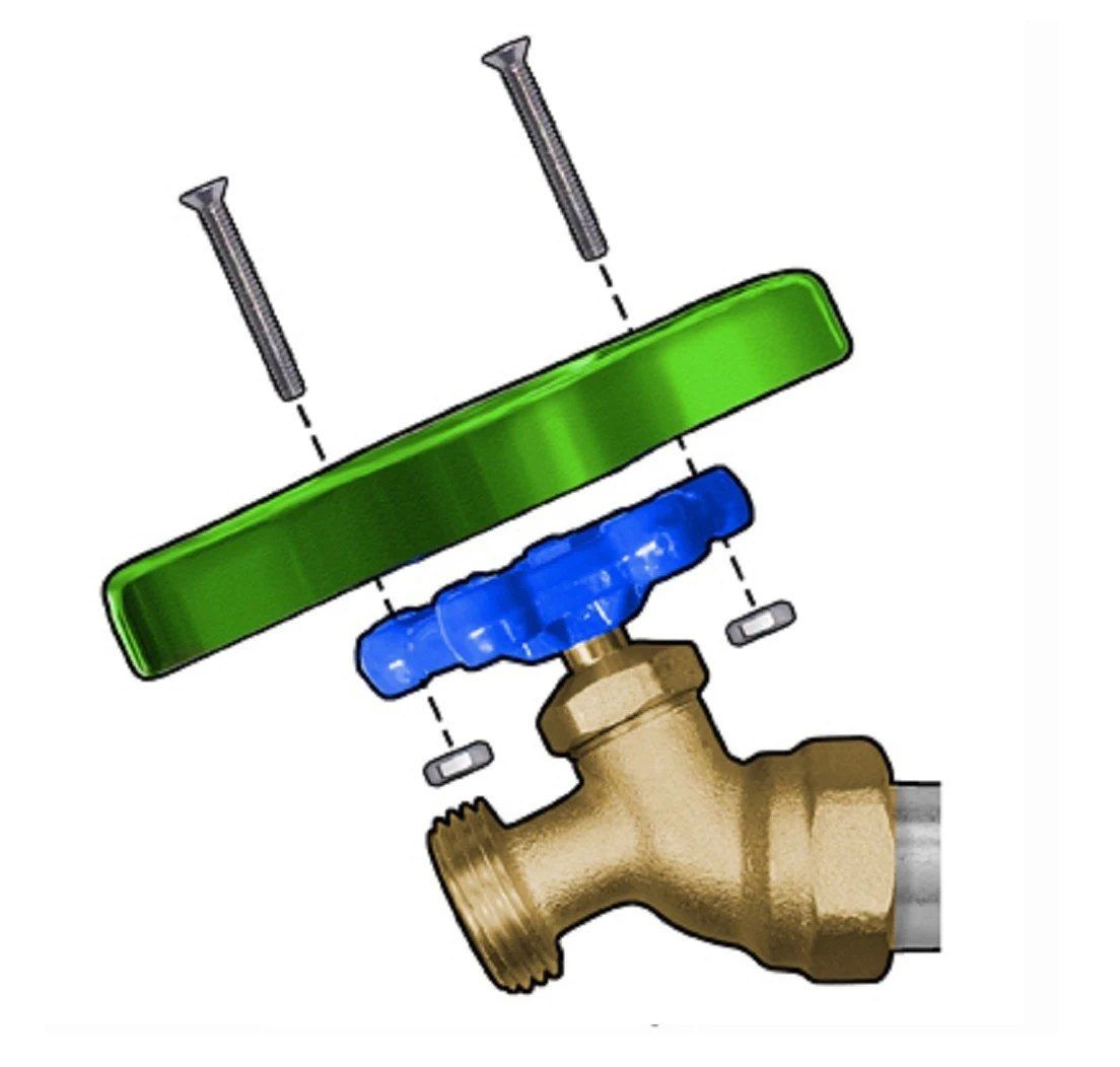 Outdoor Water Faucet Handle For Easy Operation And Better Grip