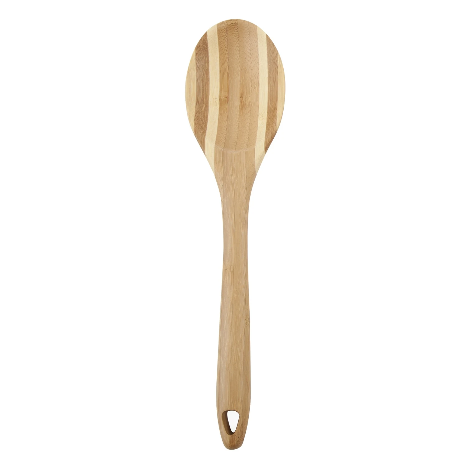 Pro Chef 12 Inch Beige Bamboo Spoon - Kitchen Utensil