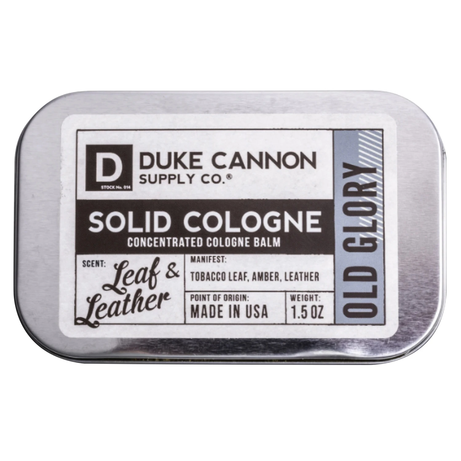 1.5OZ Solid Cologne Old Glory