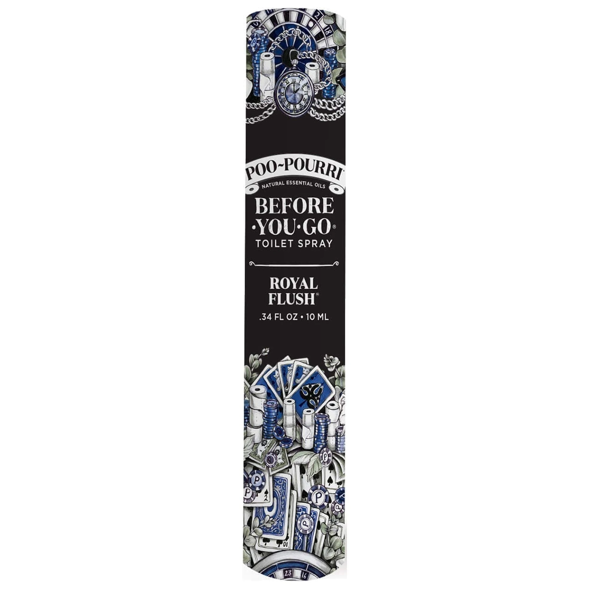 Poo-Pourri Royal Flush Eucalyptus and Spearmint Scent Odor Eliminator 10 ml Liquid
