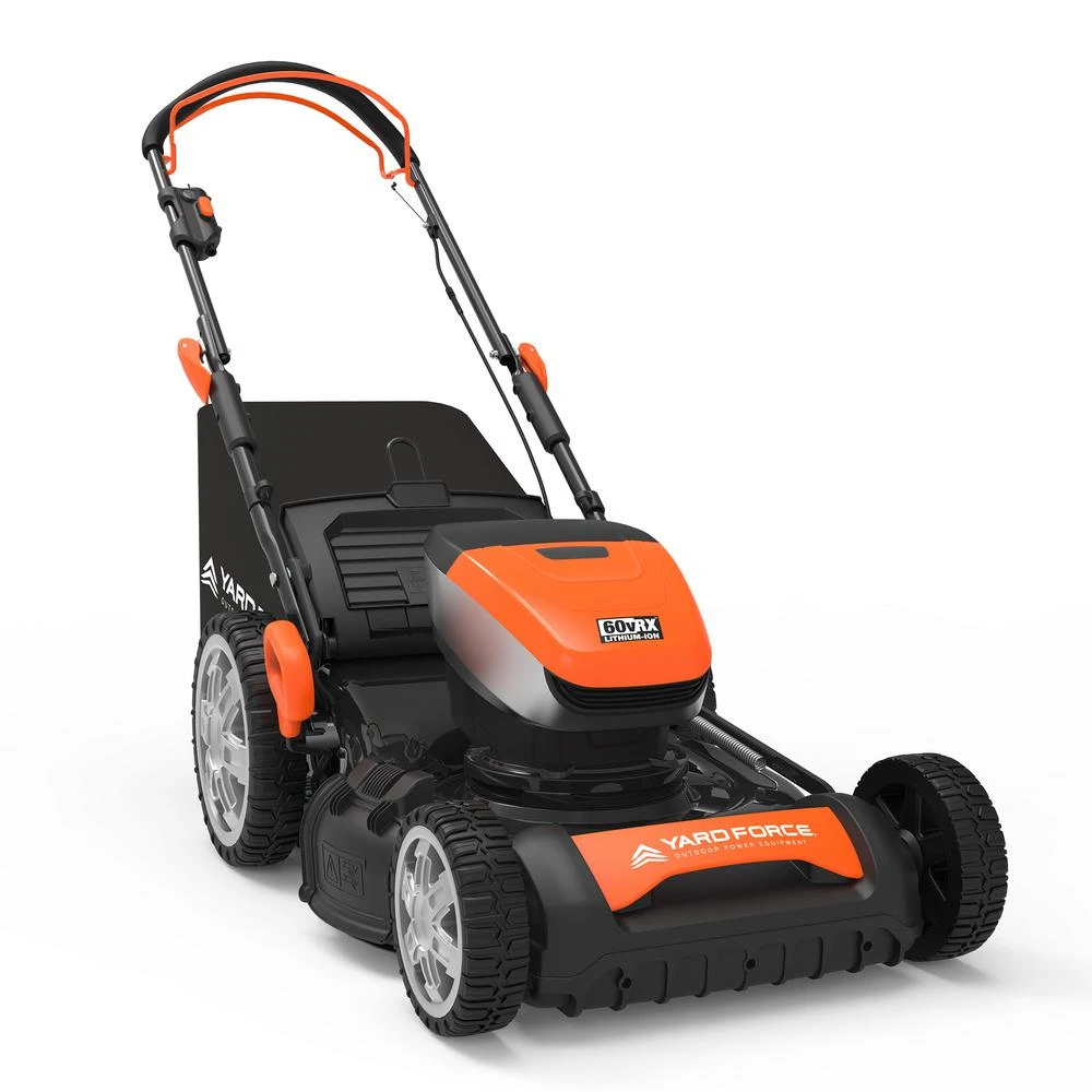 60-Volt 3 In-1 Cordless Lawn Mower, Brushless Motor, 21 In. Deck