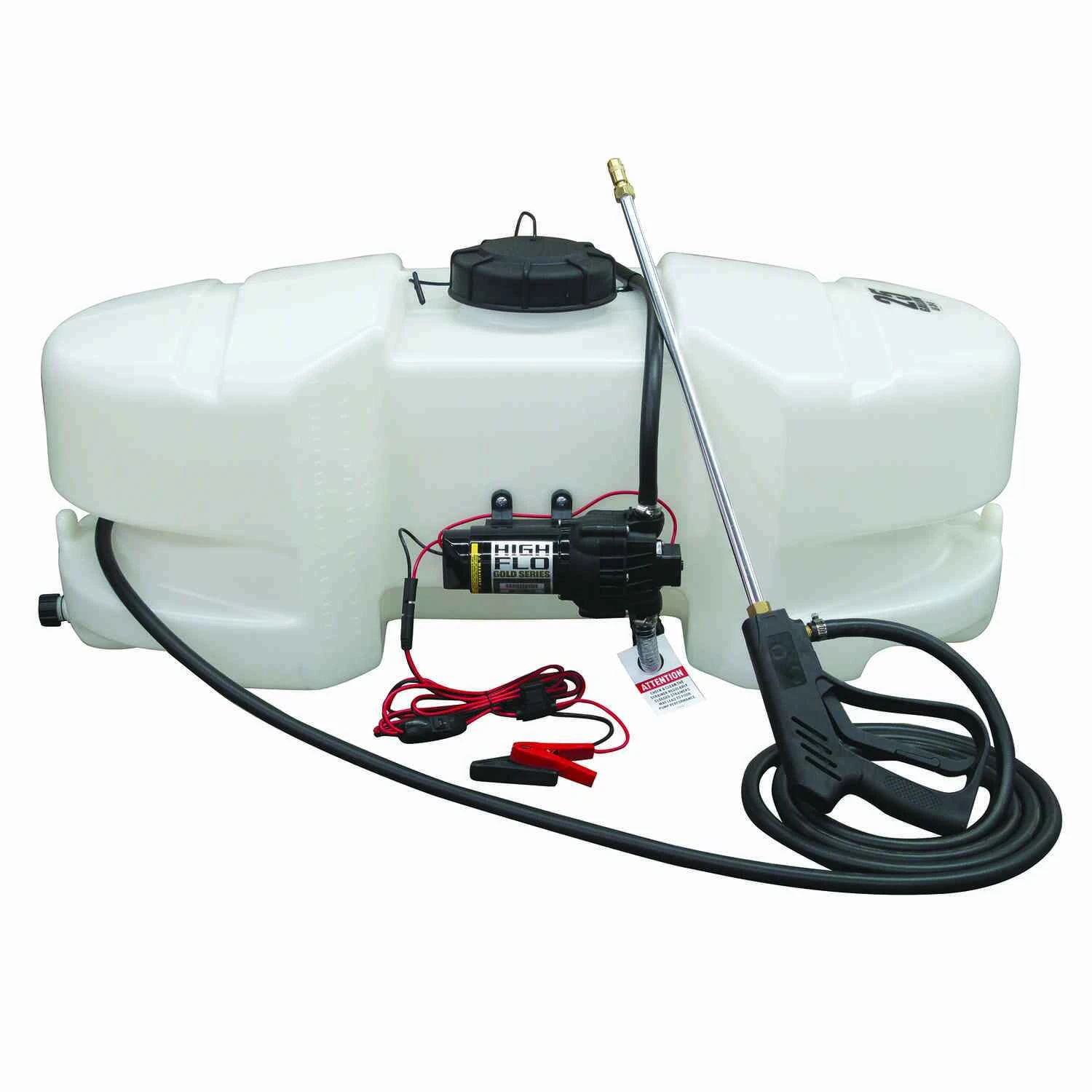 25 Gallon Deluxe Pistol Grip Handgun Tank Sprayer With Adjustable Pattern Tip