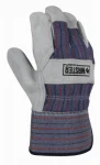 Suede cowhide Palm Gloves, Men's L, 2-Pk.