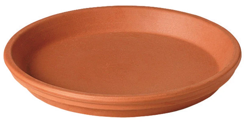 1.5 In. H X 14.5 In. D Terracotta Clay Traditional Plant Saucer
