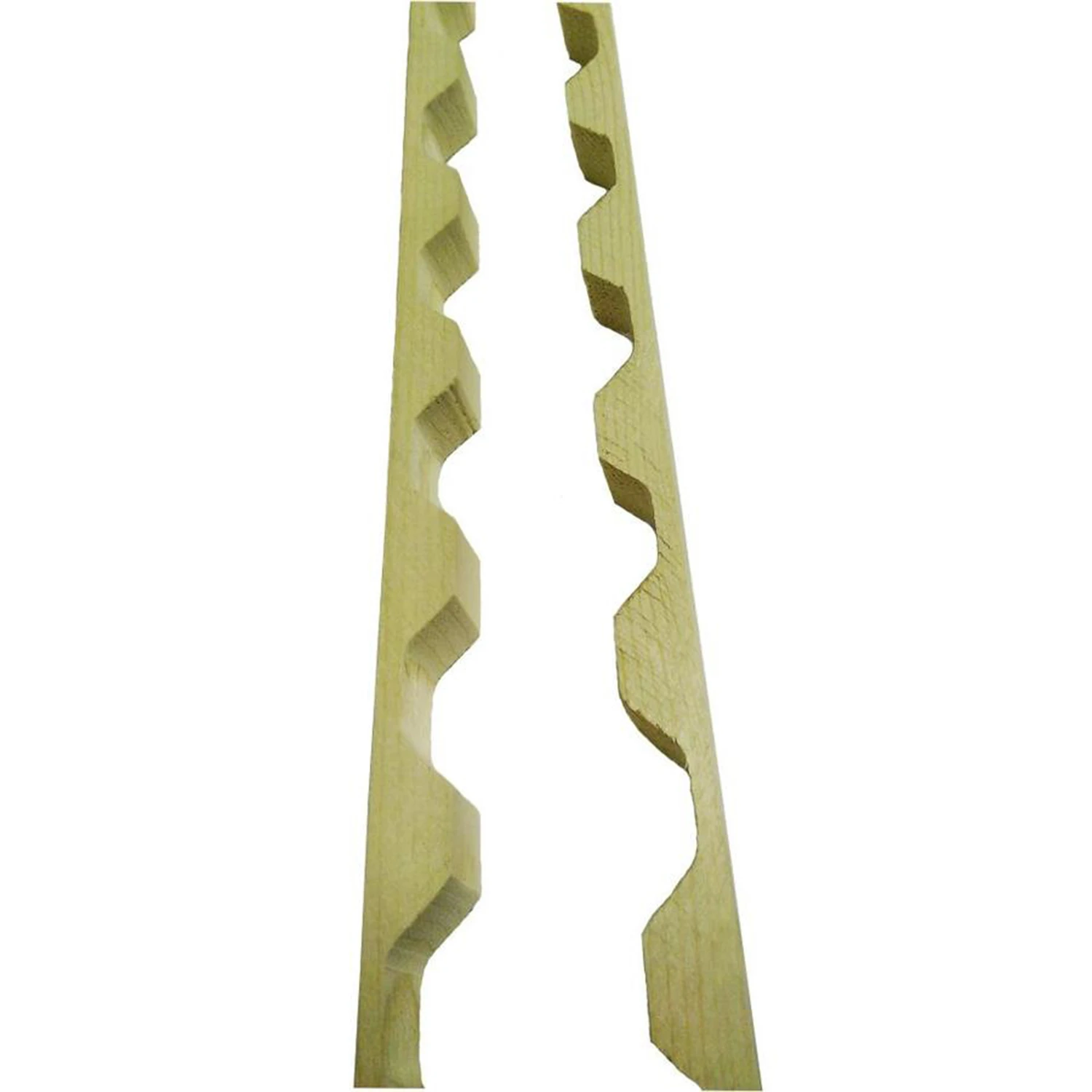 6 Ft. Wood Square Closure Strip For Polycarb Panels