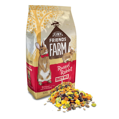 Russel Rabbit Tasty Mix, 2-pound Nutritious Food For Adult Rabbits