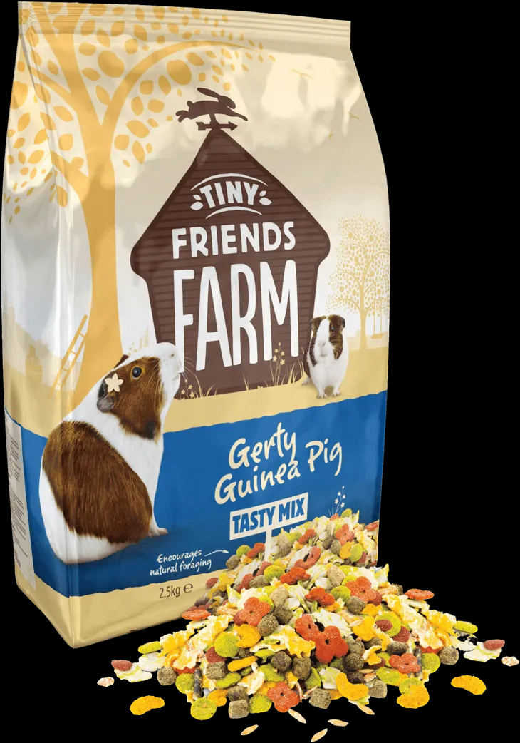 Gerty Guinea Pig Tasty Food Mix, 10 Pound Bucket