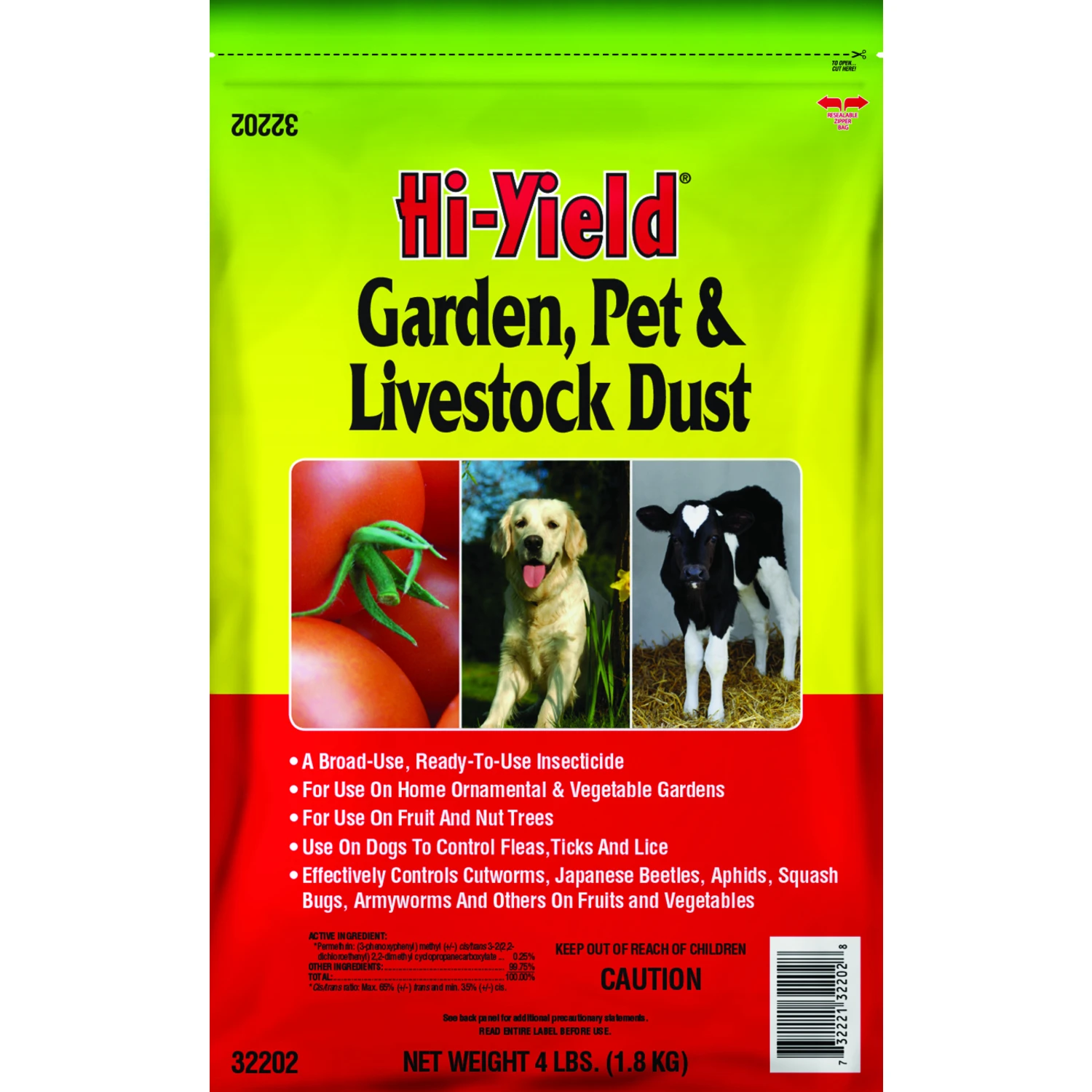 4 Lb. Ready To Use Pet, Livestock, & Garden Dust Insect Killer