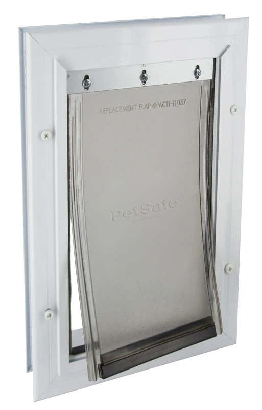 11.625 In. H X 7-3/4 In. W Aluminum Pet Door For Cats And Dogs