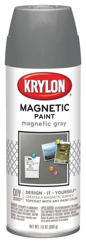 Magnetic Primer Spray Paint 13 Oz Magnetic Gray For Multipurpose Use
