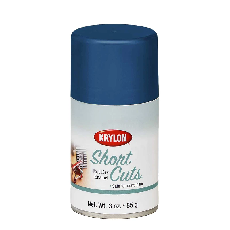 Short Cuts 3 Oz. High-gloss Enamel Spray Paint, Ocean Blue