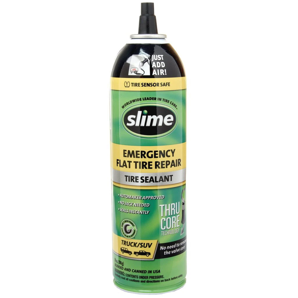 Thru-Core Emergency Large Tire Sealant 18 Ounce for Rapid Tire Repair