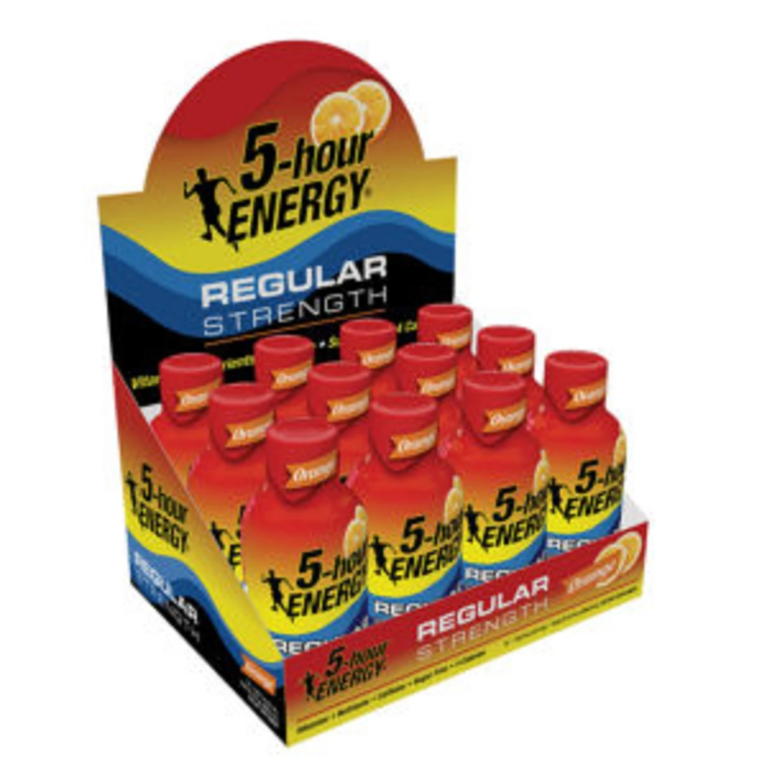 Regular Strength Sugar Free Orange Energy Shot 1.93 Oz