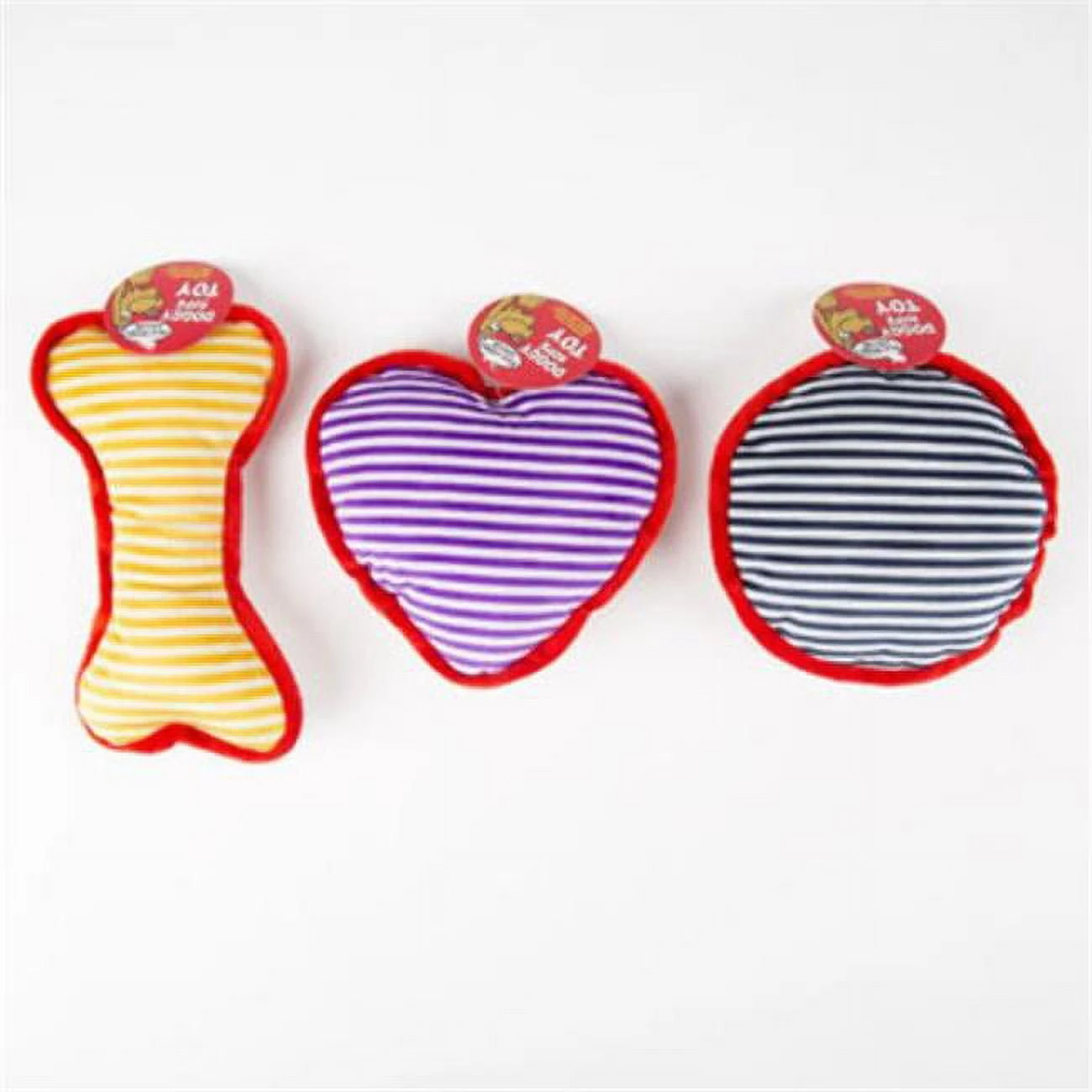 Dog Toy, Plush Squeaker, Assorted Styles