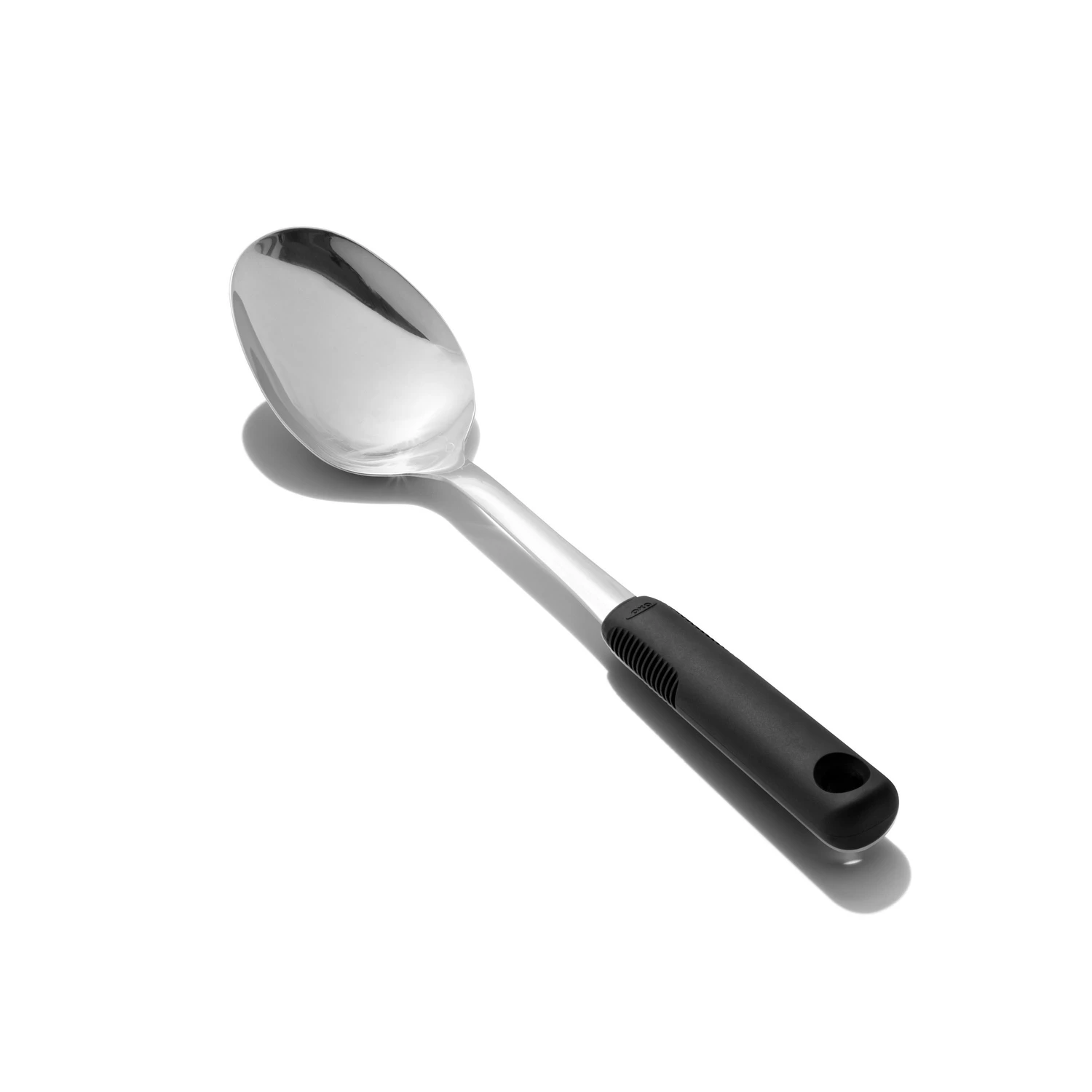 Good Grips Stainless Steel Cooking Spoon with Comfortable Non-Slip Handle