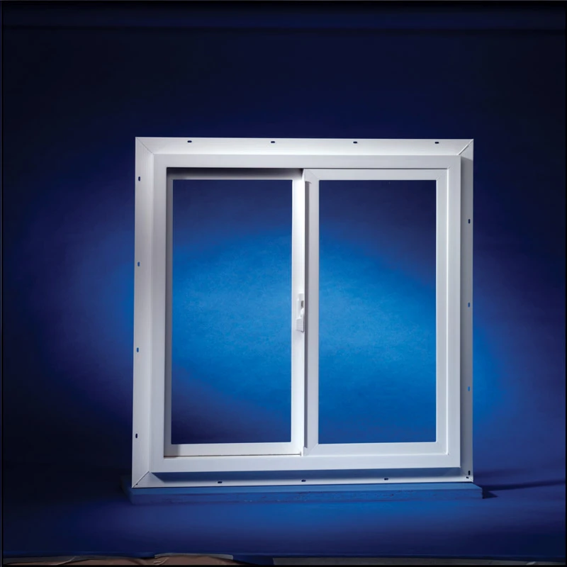 Duo-corp Agriclass 24 In. W X 24 In. H White Vinyl Double Slide Utility Window